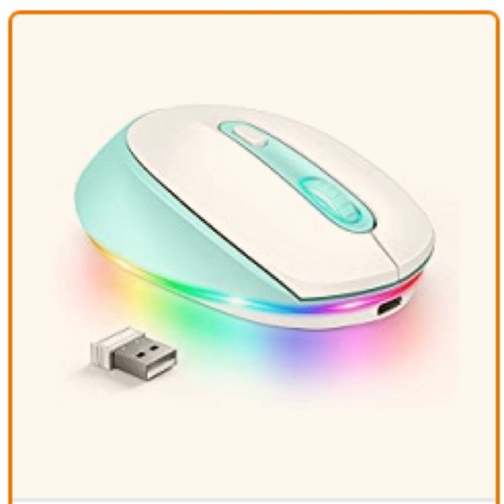 NEW - Never Used♥️
Backlit Wireless Mouse